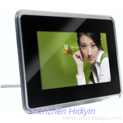 battery charge digital photo frame 10.1" inch TFT LED screen
